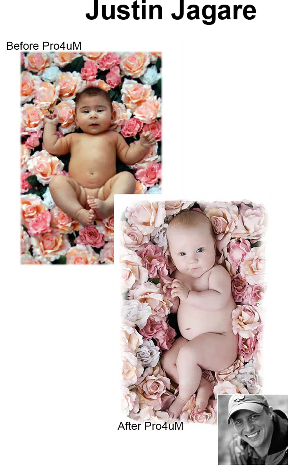 Before and After Images photographed by Justin Jagare